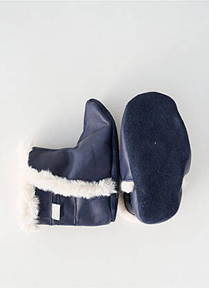 Chaussons/pantoufles bout rond bout rond bleu ROBEEZ garcon