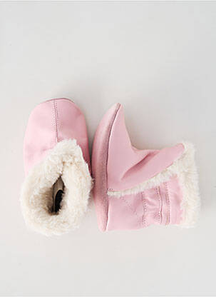 Bottines/boots bout rond bout rond rose ROBEEZ fille