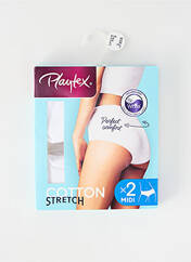 Culotte blanc PLAYTEX pour femme seconde vue