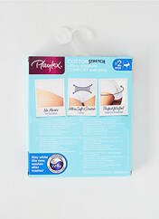 Culotte blanc PLAYTEX pour femme seconde vue