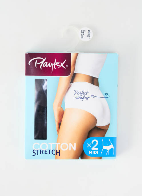 Culotte noir PLAYTEX femme