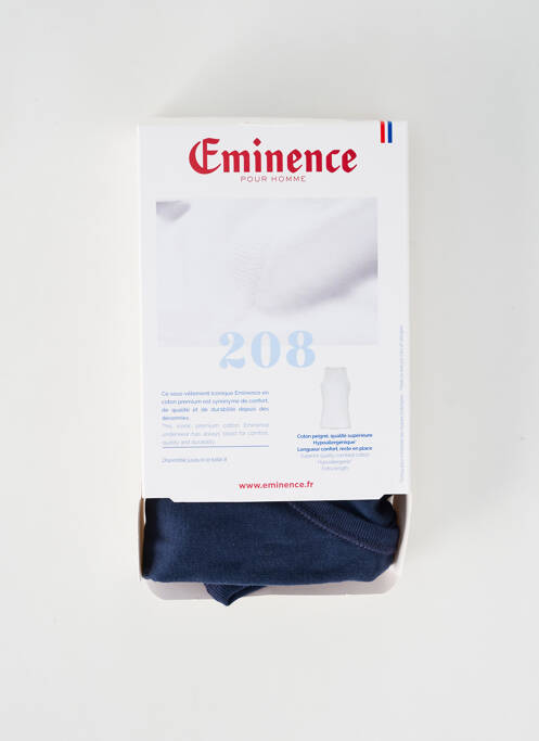 T-shirt bleu EMINENCE pour homme