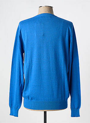 Pull col v manches longues bleu OLD TAYLOR homme