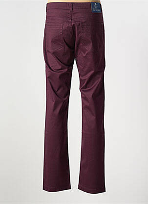 Pantalon droit stretch taille normale violet OLD TAYLOR homme