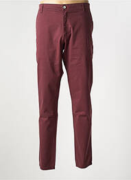 Pantalon chino stretch taille normale violet OLD TAYLOR homme