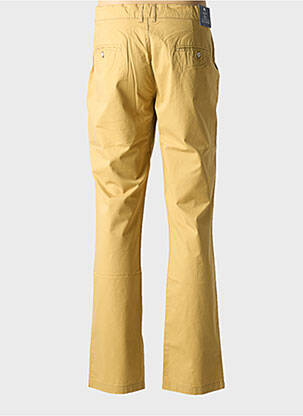 Pantalon chino stretch taille normale jaune OLD TAYLOR homme
