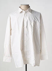 Chemise manches longues beige JUPITER pour homme seconde vue