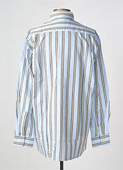 Chemise manches longues bleu SEIDEN STICKER pour homme seconde vue