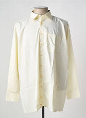 Chemise manches longues jaune JUPITER pour homme seconde vue