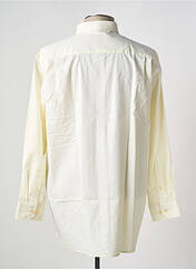 Chemise manches longues jaune JUPITER pour homme seconde vue