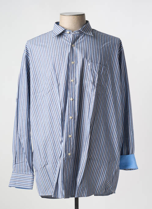 Chemise manches longues bleu BEN GREEN pour homme