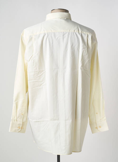 Chemise manches longues jaune JUPITER pour homme