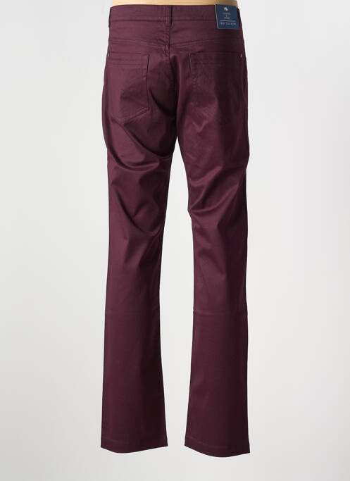 Pantalon droit violet OLD TAYLOR pour homme