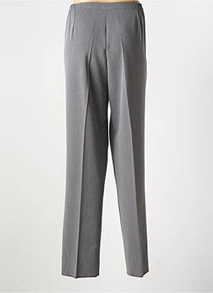Pantalon droit stretch taille normale gris GRIFFON femme