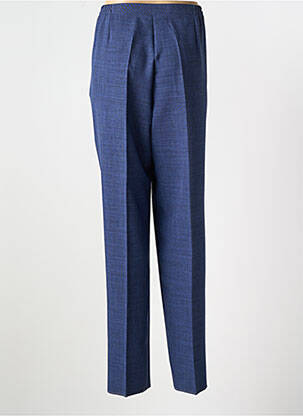 Pantalon droit taille élastique taille normale bleu GRIFFON femme