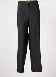 Pantalon droit stretch taille normale noir GELCO femme