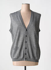 Gilet sans manche gris ELLEMME pour femme seconde vue