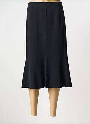 Jupe mi-longue noir GELCO pour femme