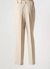 Pantalon droit beige GERKE MY PANTS pour femme seconde vue