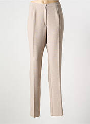 Pantalon droit beige GEVANA pour femme seconde vue