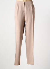 Pantalon droit beige GRIFFON pour femme seconde vue