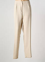 Pantalon droit beige GRIFFON pour femme seconde vue