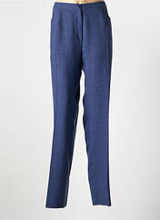 Pantalon droit bleu GRIFFON pour femme seconde vue