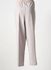 Pantalon droit gris GRIFFON pour femme seconde vue