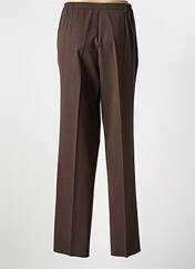Pantalon droit marron GRIFFON pour femme seconde vue