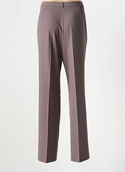 Pantalon droit marron SYM pour femme seconde vue