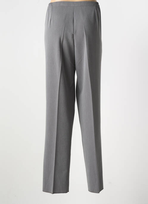Pantalon droit stretch taille normale gris GRIFFON femme