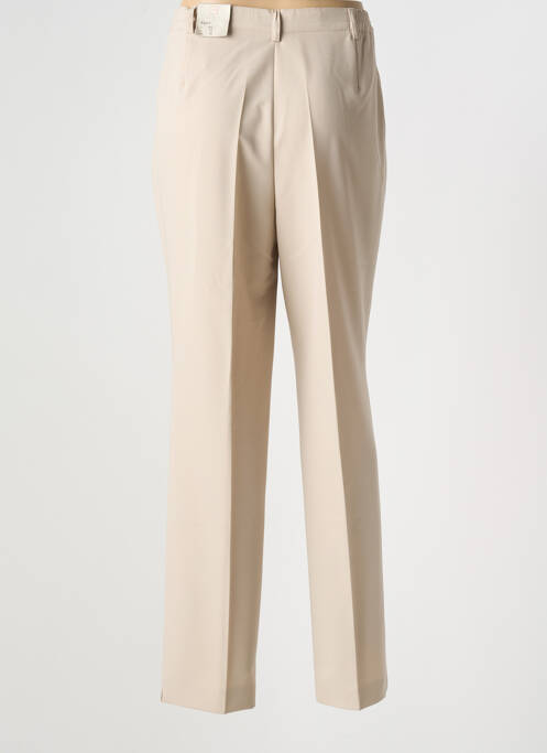 Pantalon droit stretch taille normale beige GERKE MY PANTS femme