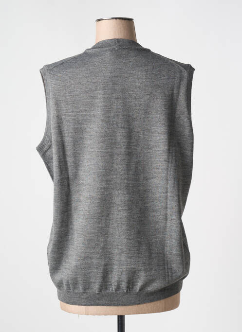 Gilet sans manche gris ELLEMME pour femme