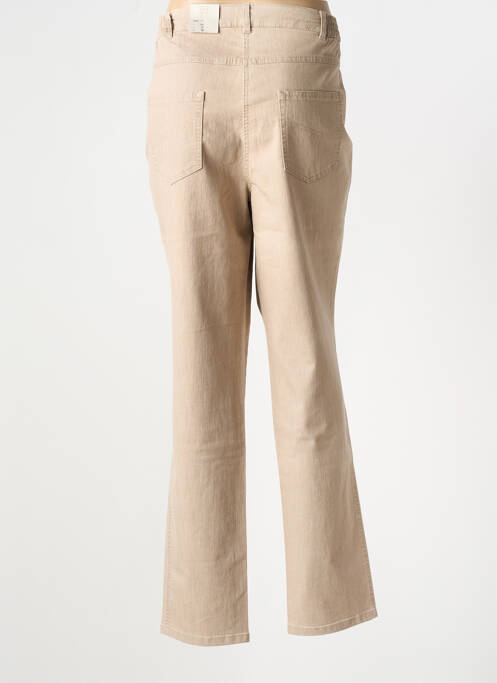 Jeans coupe slim beige GERKE MY PANTS pour femme