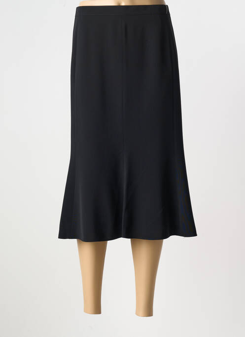 Jupe mi-longue noir GELCO pour femme