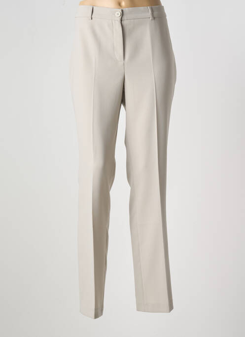 Pantalon droit gris DIANE LAURY pour femme