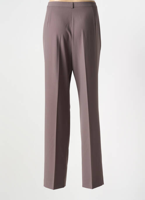 Pantalon droit marron SYM pour femme