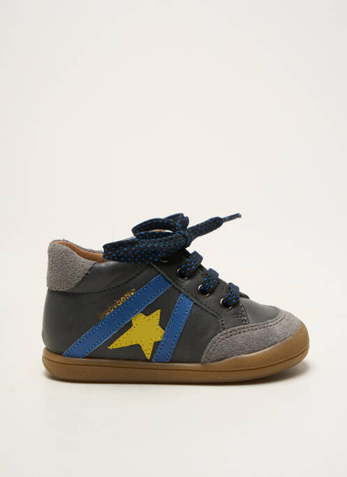 Bottillons gris BABYBOTTE pour garçon