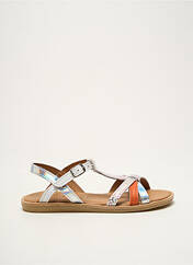 Sandales/Nu pieds argent BELLAMY pour fille seconde vue