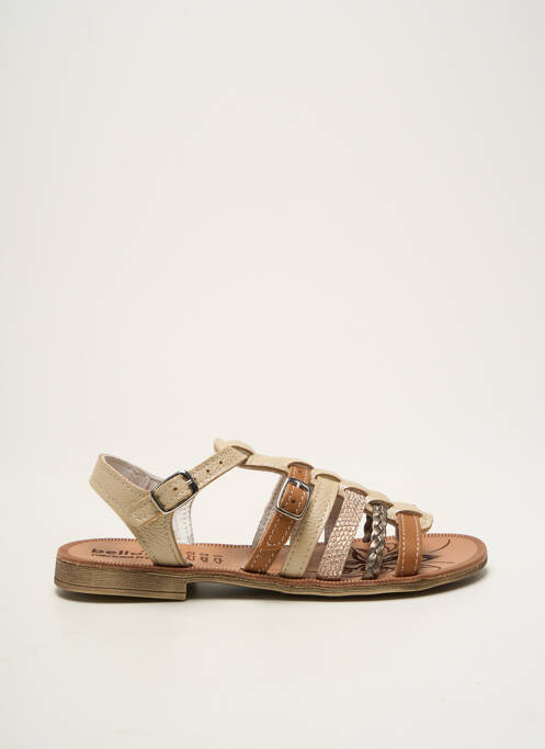 Sandales/Nu pieds beige BELLAMY pour fille