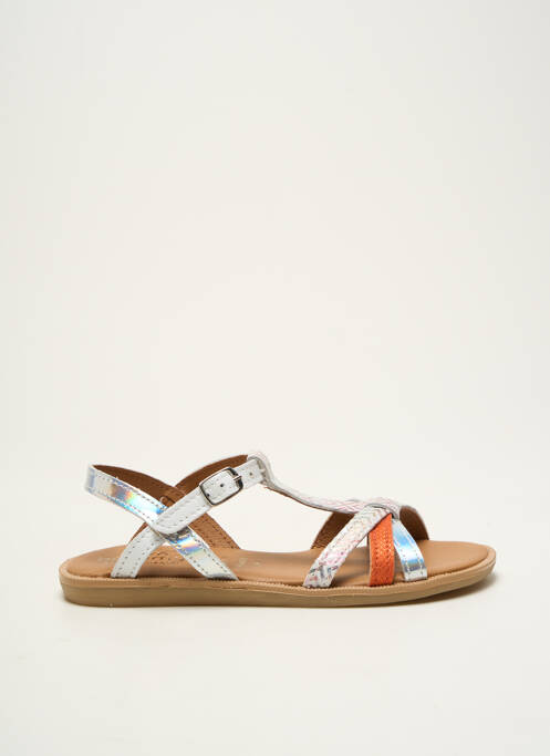 Sandales/Nu pieds argent BELLAMY pour fille