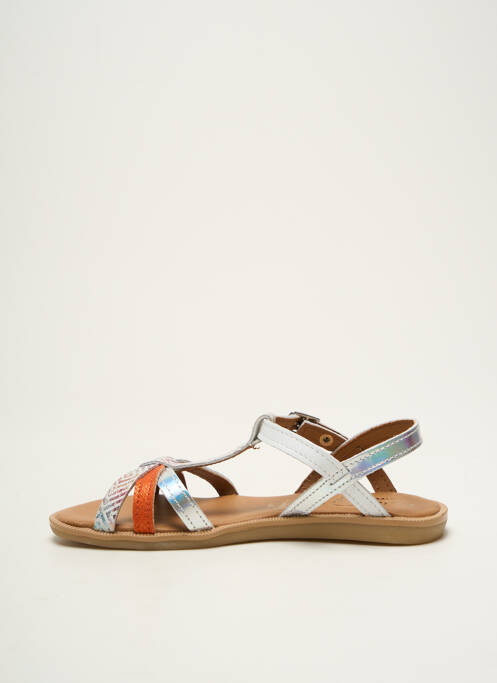 Sandales/Nu pieds argent BELLAMY pour fille