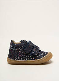 Bottillons fermeture scratch bout rond bleu BELLAMY garcon