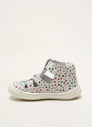 Sandales/nu pieds bout rond bout rond blanc BELLAMY fille