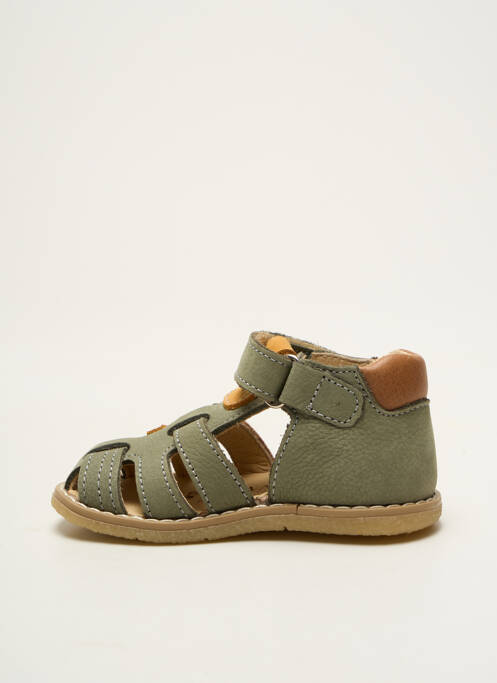 Sandales/nu pieds bout rond bout rond vert BELLAMY garcon