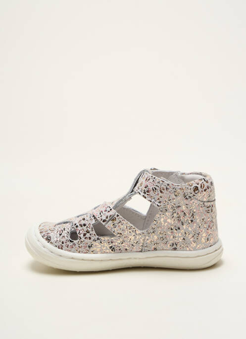 Sandales/nu pieds bout rond bout rond rose BELLAMY fille