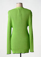 Gilet manches longues vert YESTA pour femme seconde vue