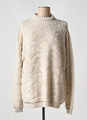 Pull col roulé beige YESTA pour femme seconde vue