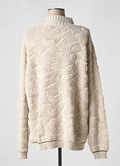 Pull col roulé beige YESTA pour femme seconde vue