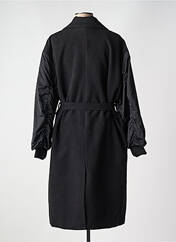 Manteau long noir YESTA pour femme seconde vue